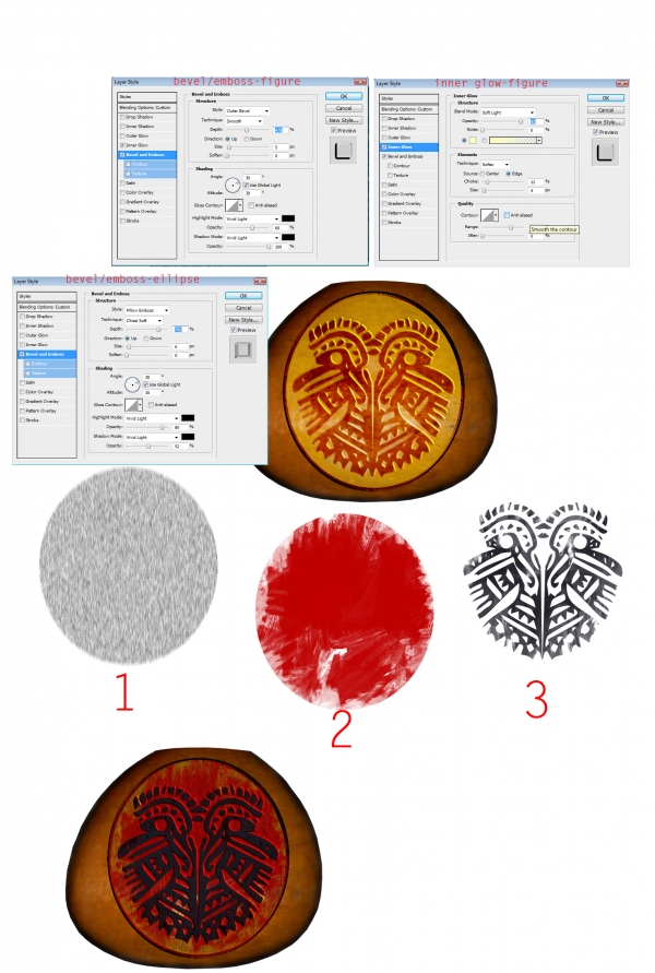 Creation of totem: Step 3